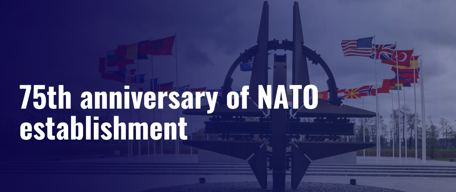 75th anniversary of NATO establishment