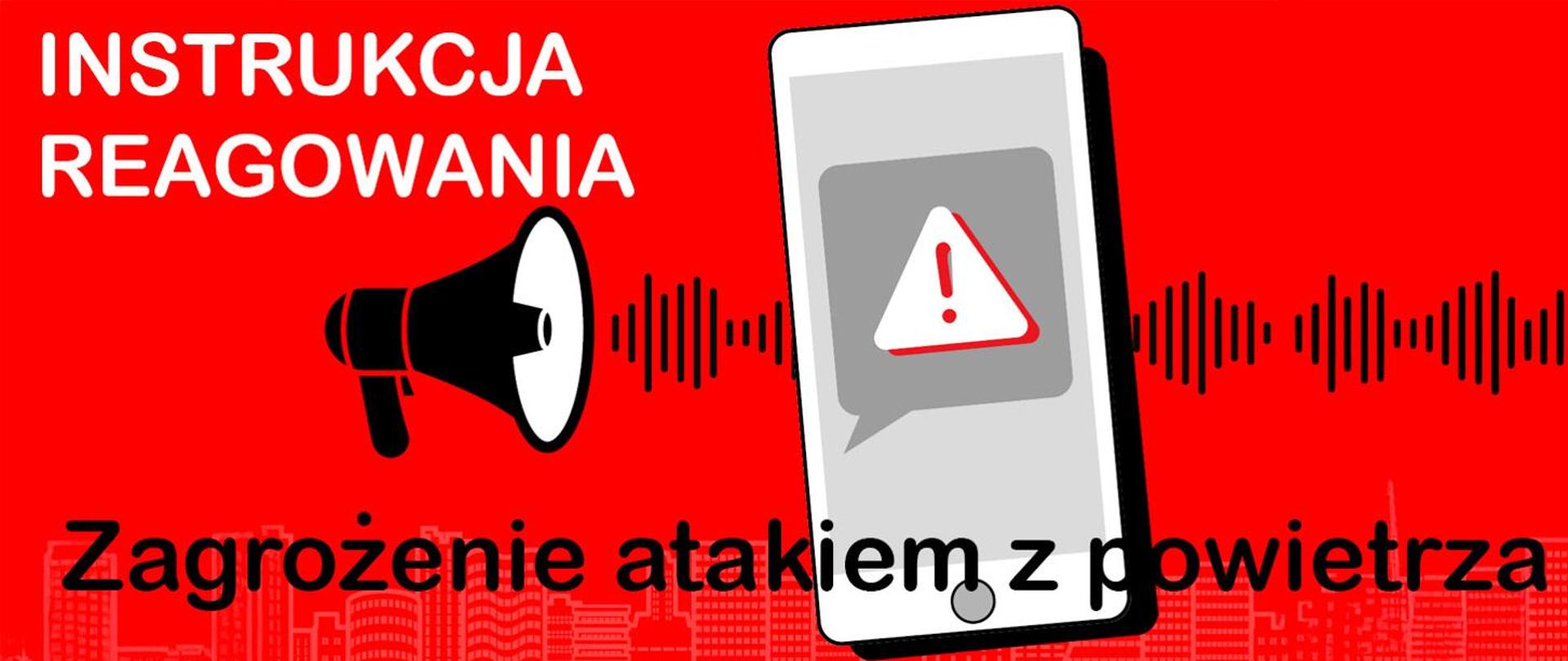 alarm powietrzny, sygnały alarmowe, ostrzeżenie, sposób reagowania