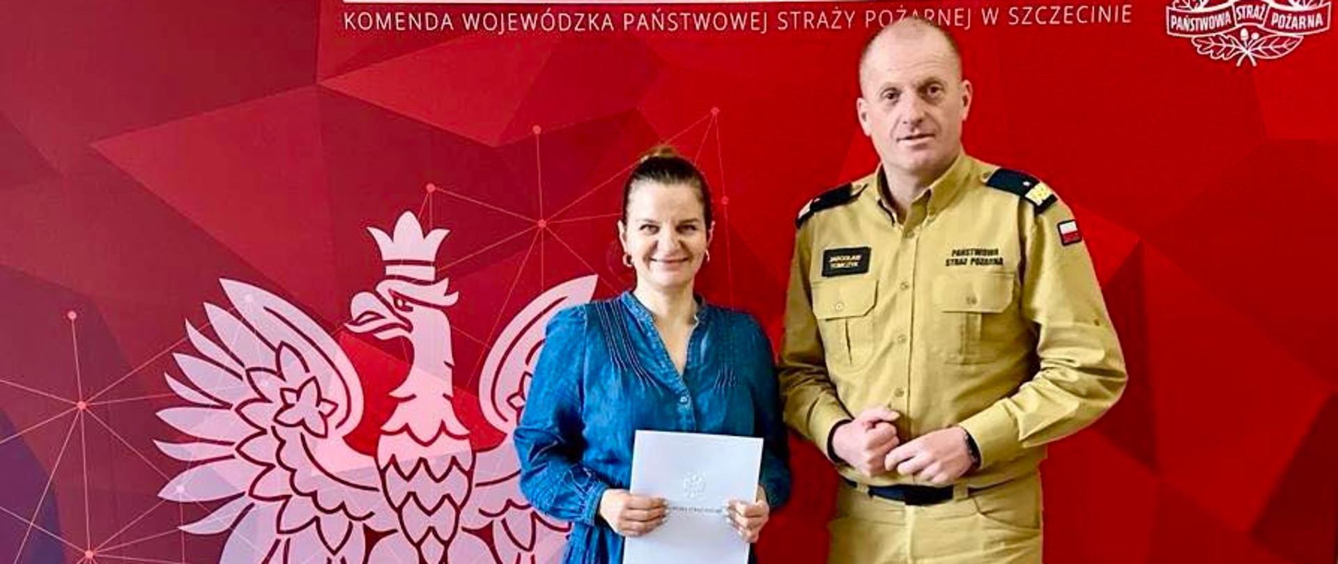 powołanie na stanowisko zastępcy naczelnika wydziału organizacji i nadzoru w Zachodniopomorskiej Komendzie Wojewódzkiej PSP