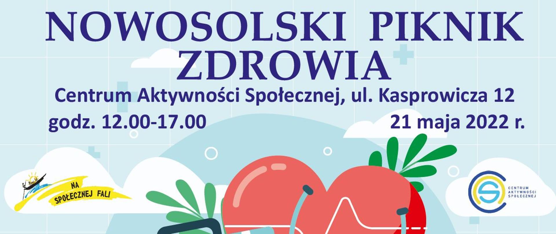 Nowosolski Piknik Zdrowia - CAS 21 maja 2022 r.