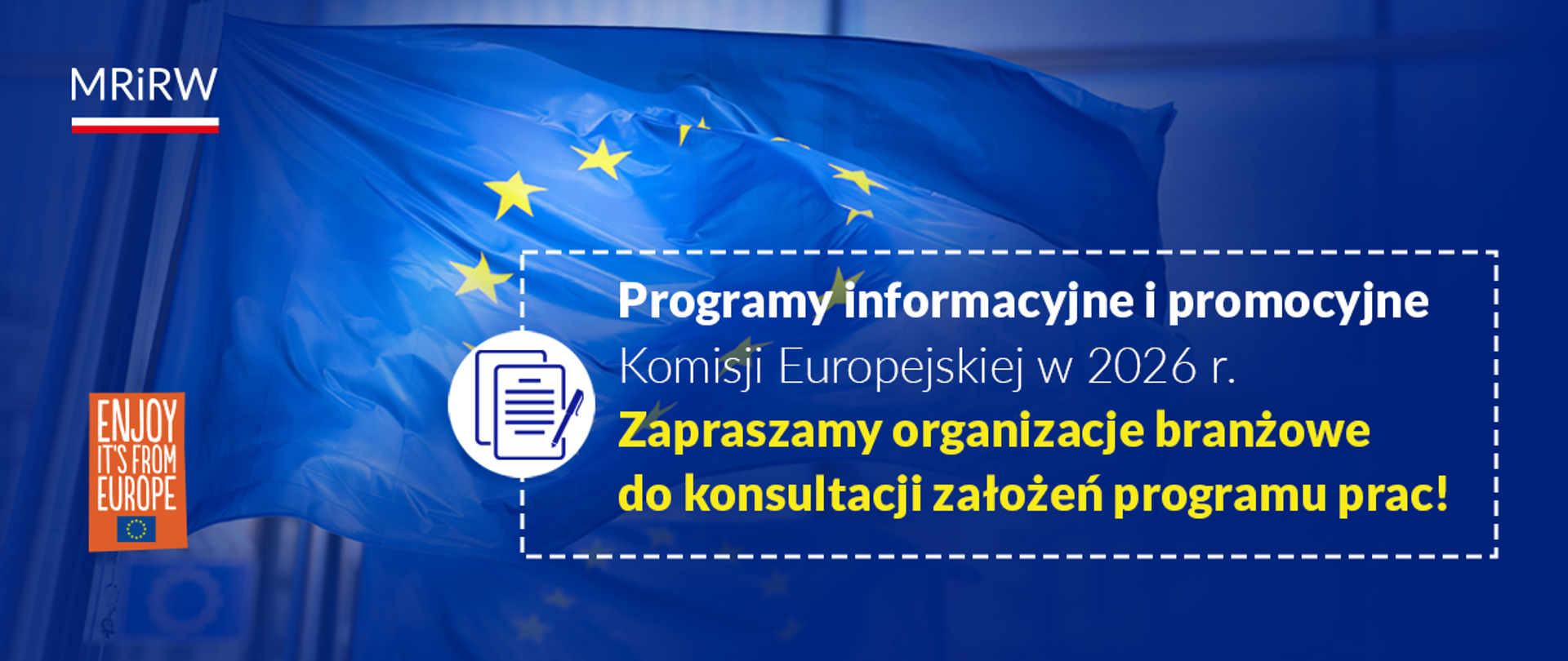 Programy informacyjne i promocyjne KE w 2026 r.