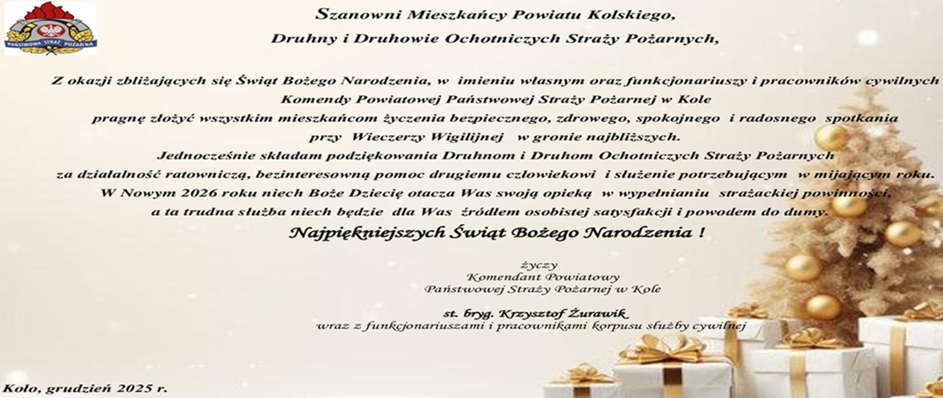 Życzenia Świąteczne