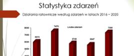 Statystyka zdarzeń w 2020 r.