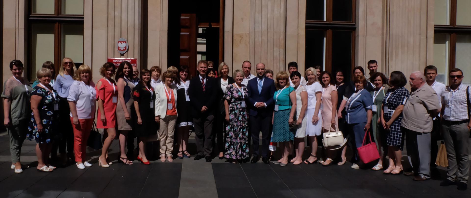 Nauczyciele z Ukrainy z wizytą w MEN