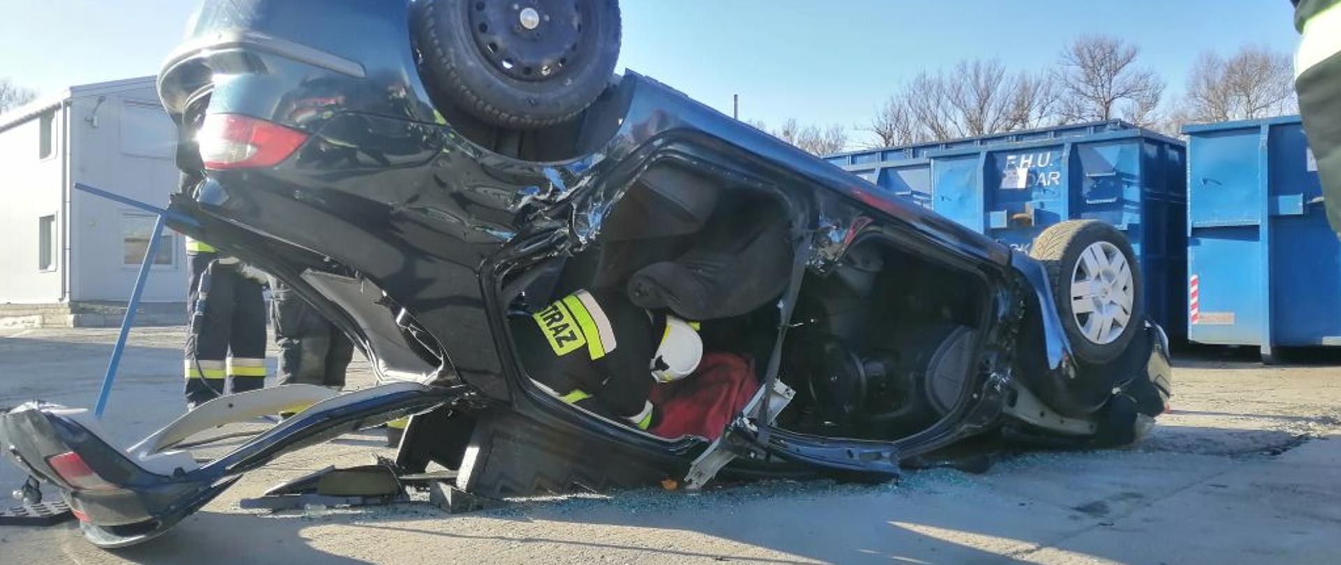 Egzamin kończący „Szkolenie z zakresu ratownictwa technicznego dla strażaków ratowników ochotniczych straży pożarnych”