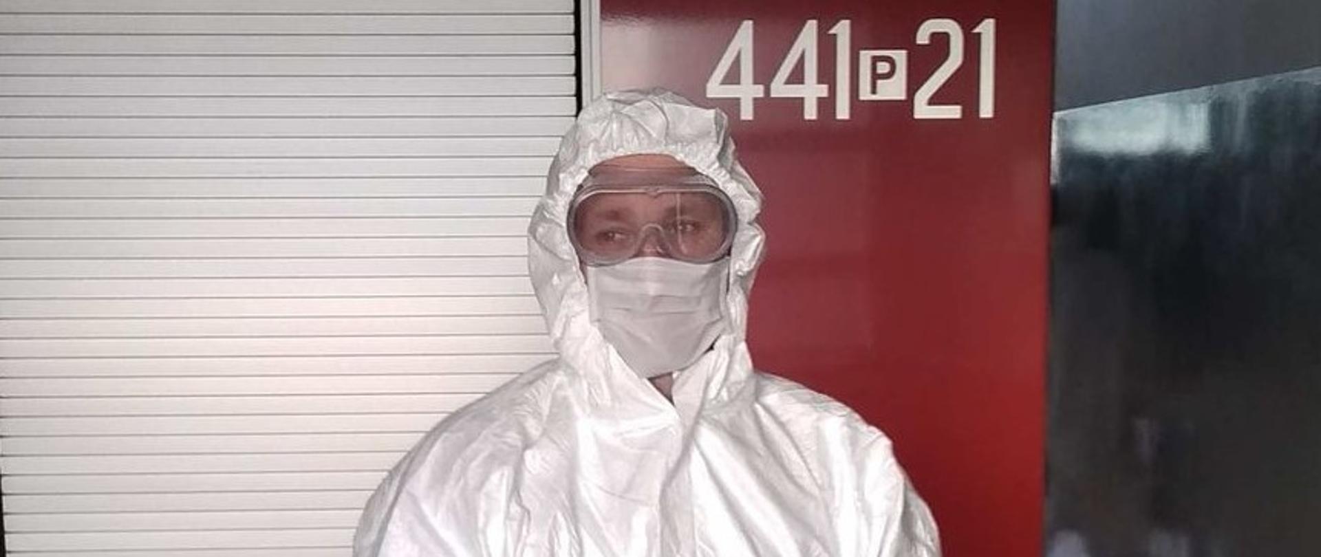 Grodziscy strażacy w szpitalu tymczasowym