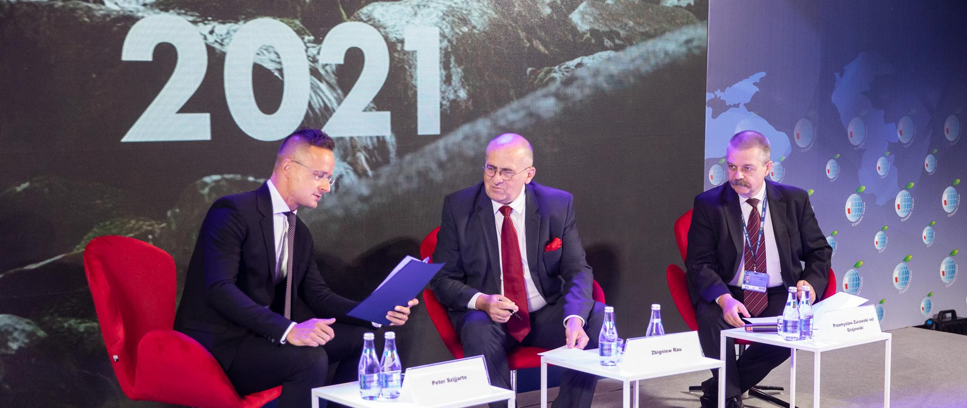 2021.09.07 Karpacz . Minister Zbigniew Rau . XXX Forum Ekonomiczne .
Fot. Tymon Markowski / MSZ