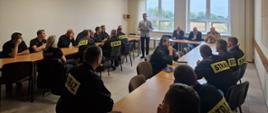 Spotkanie Związków Zawodowych ze strażakami KP PSP w Rypinie