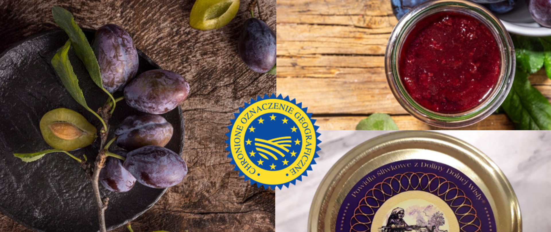 Obraz połączony powidła śliwkowe