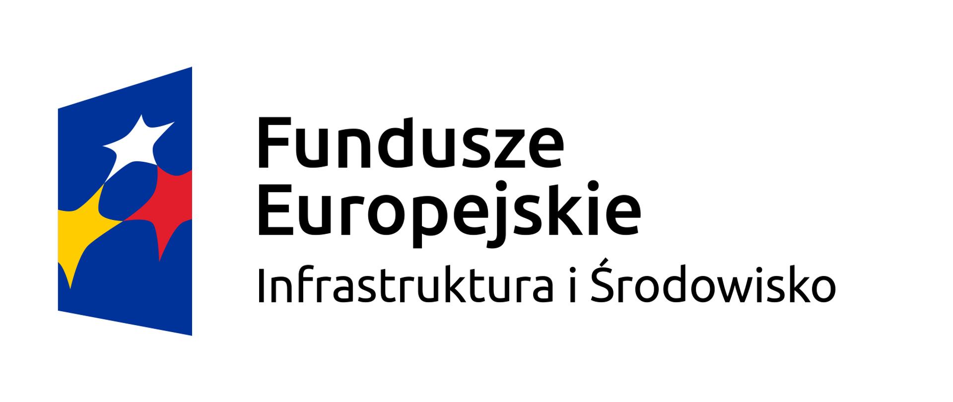 Obraz przedstawia logo Funduszy Europejskich, flagę Polski i flagę Unii Europejskiej