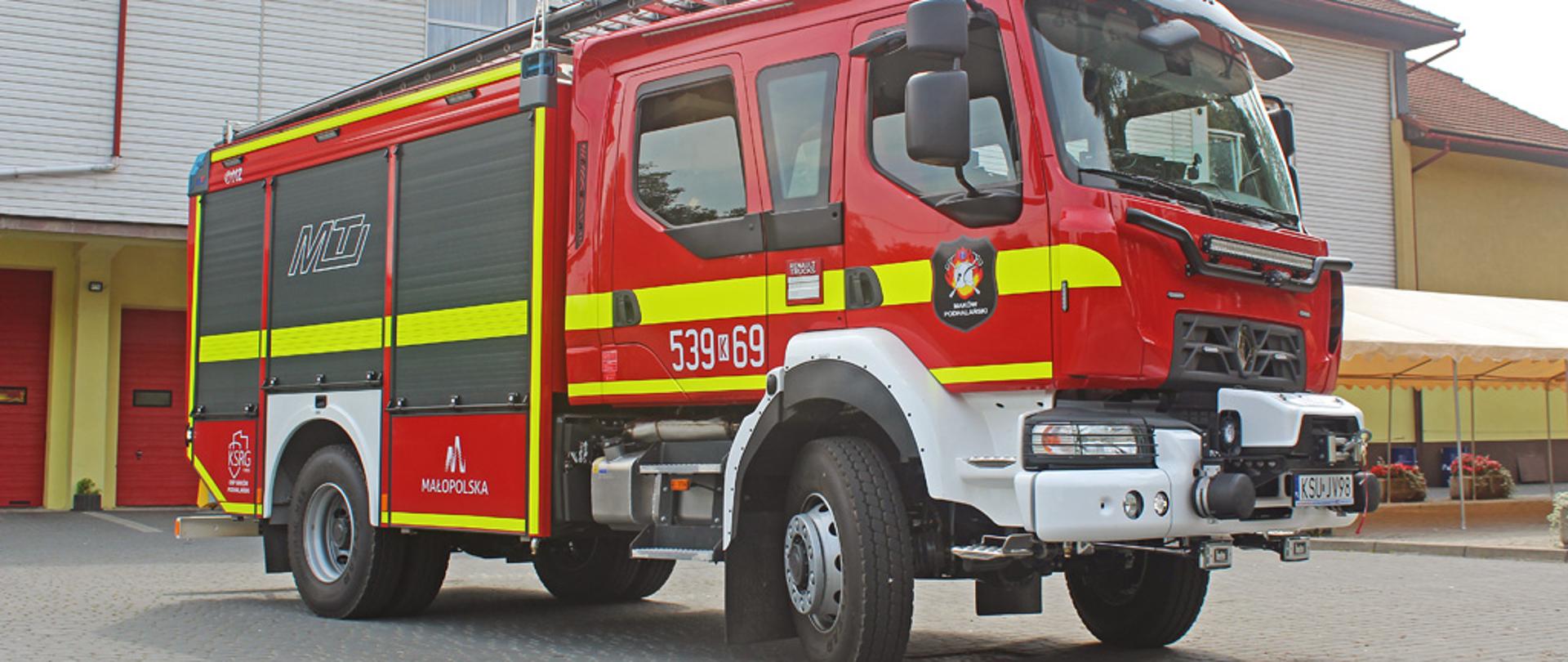 Nowy samochód dla OSP Maków Podhalański