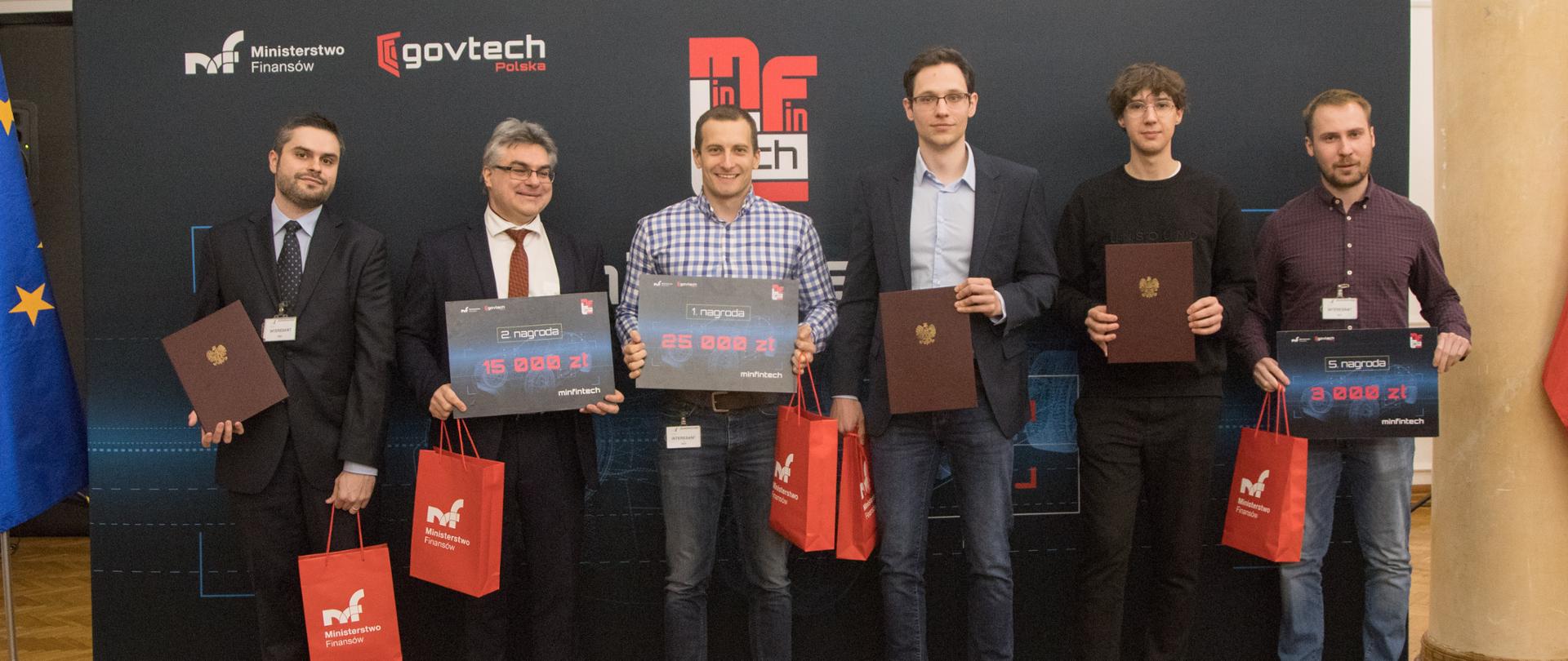 Laureaci konkursu MinFinTech 