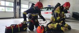 Ratowanie strażaka