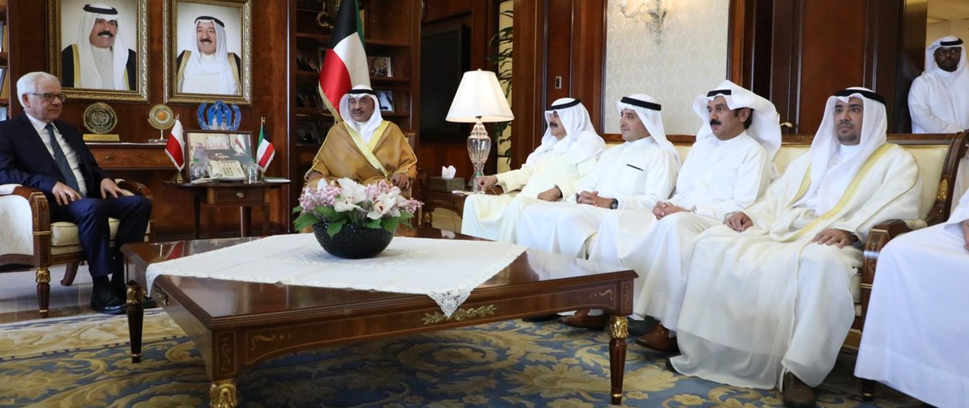 Minister Jacek Czaputowicz visits Kuwait