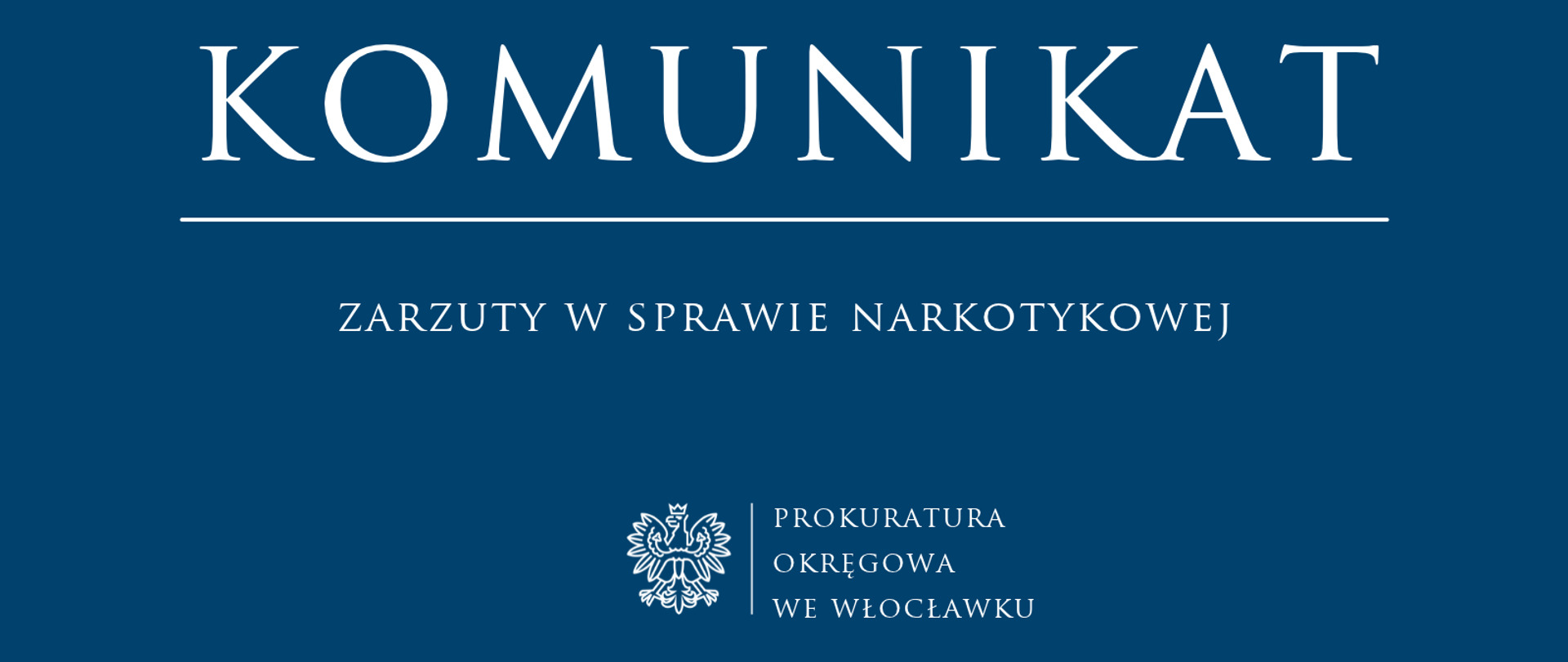 Komunikat Prokuratury Rejonowej w Lipnie