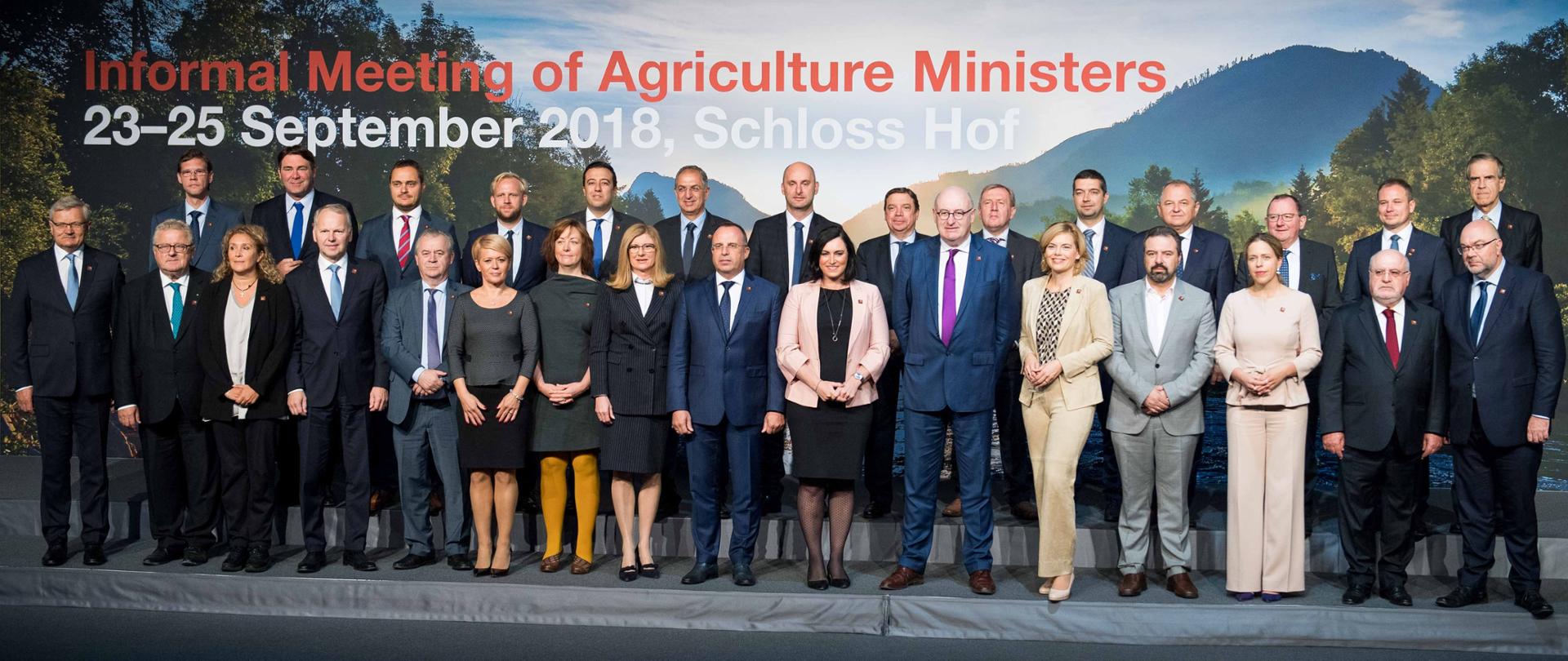 Nieformalna Rada AGRIFISH - wspólne zdjęcie - fot. BMNT Paul Gruber