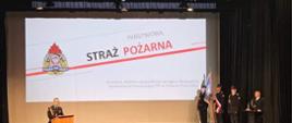 Uroczysta zbiórka z okazji zdania obowiązków Komendanta Powiatowego Państwowej Straży Pożarnej w Drawsku Pom.