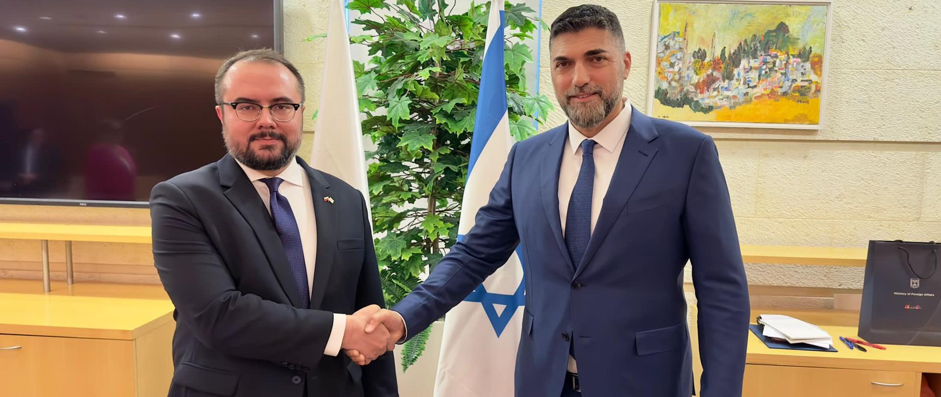 Deputy Minister Pawel Jablonski visited Israel and Palestine