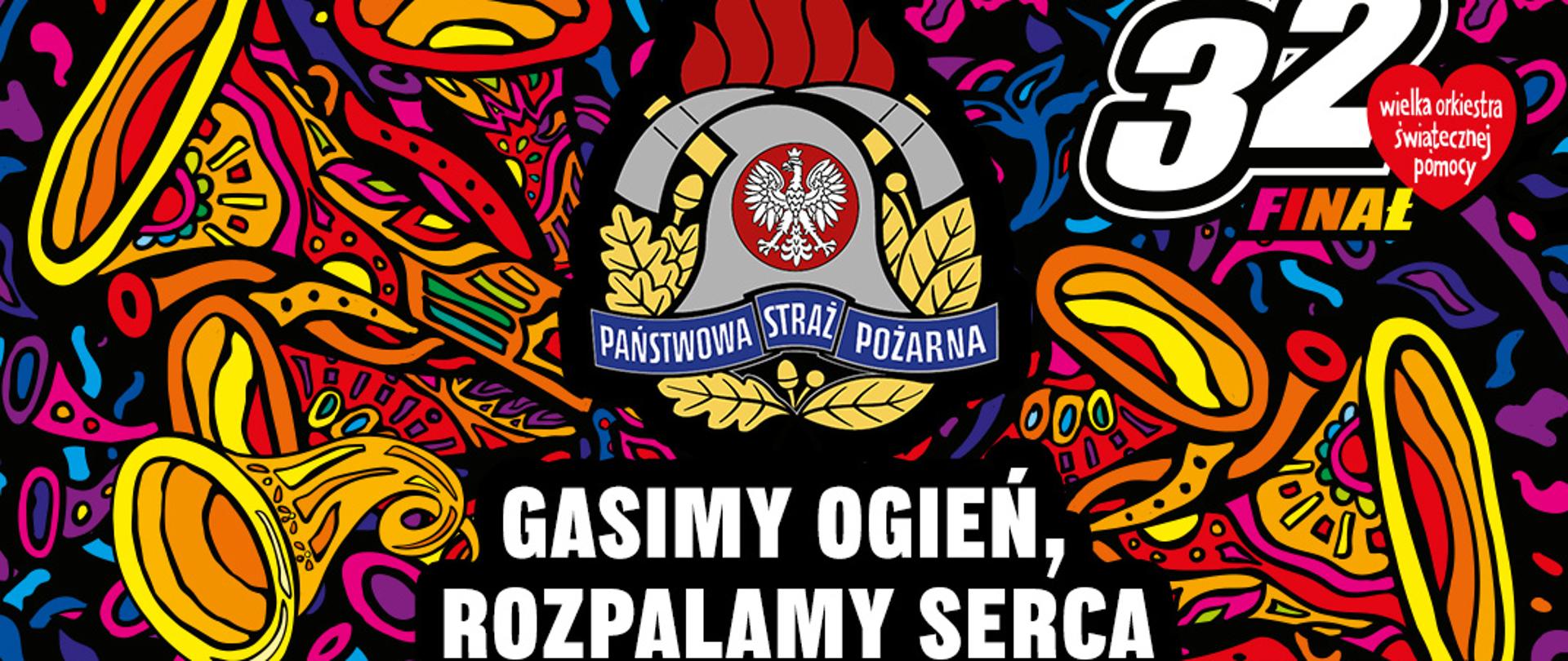 Zdjęcie przedstawia plakat zachęcający do udziału w wielkiej orkiestrze świątecznej pomocy 