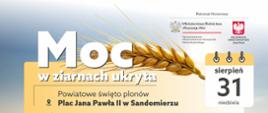 Plakat zawierający informacje o zbliżającym się wydarzeniu 31 sierpnia 2025 r.