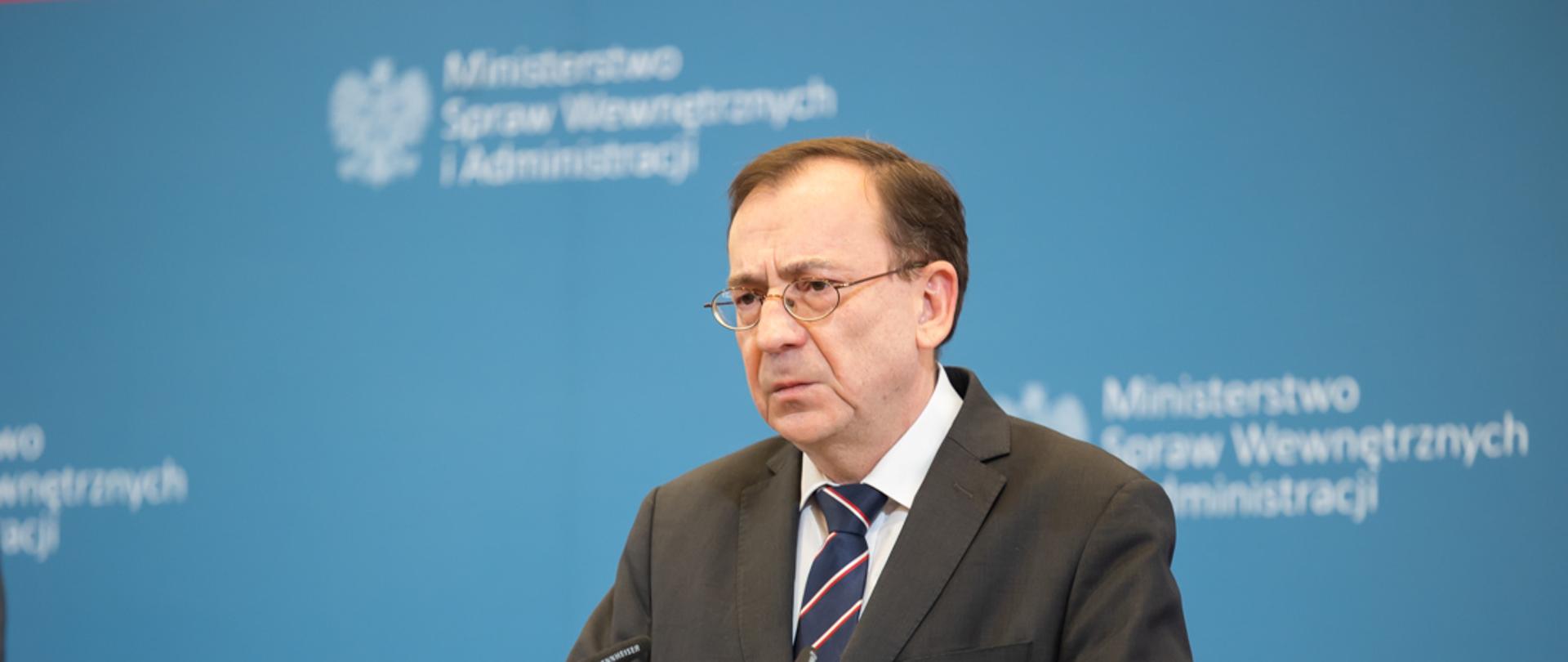 Minister Mariusz Kamiński 