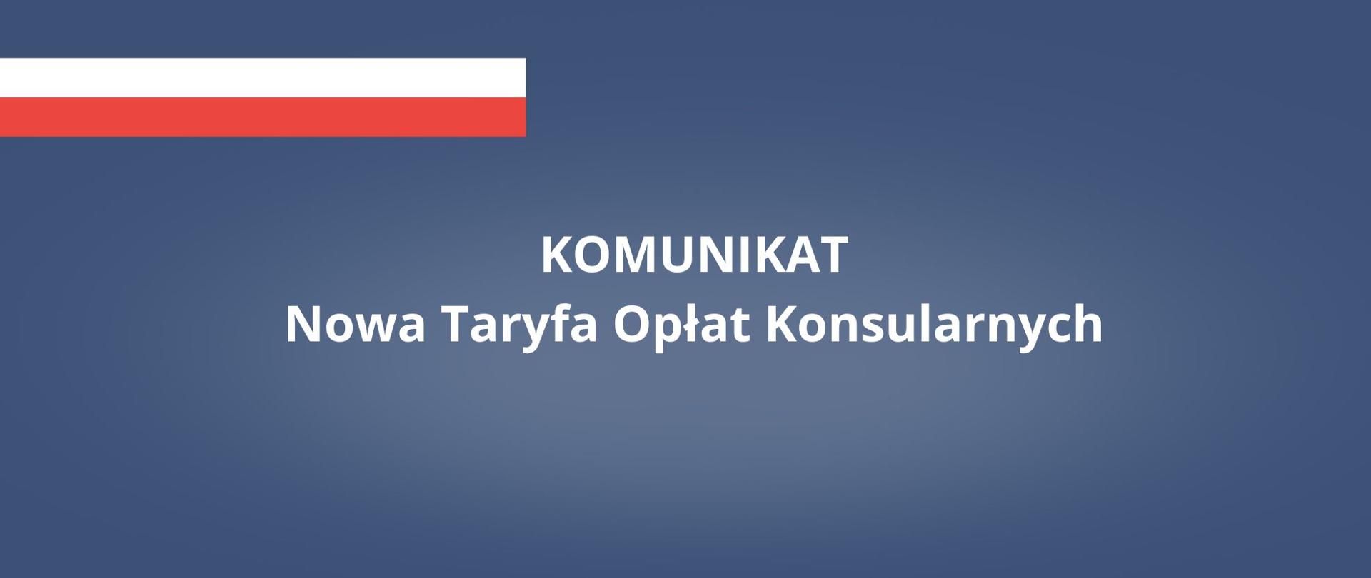 Pasek na strone_Nowa Taryfa Opłat Konsularnych