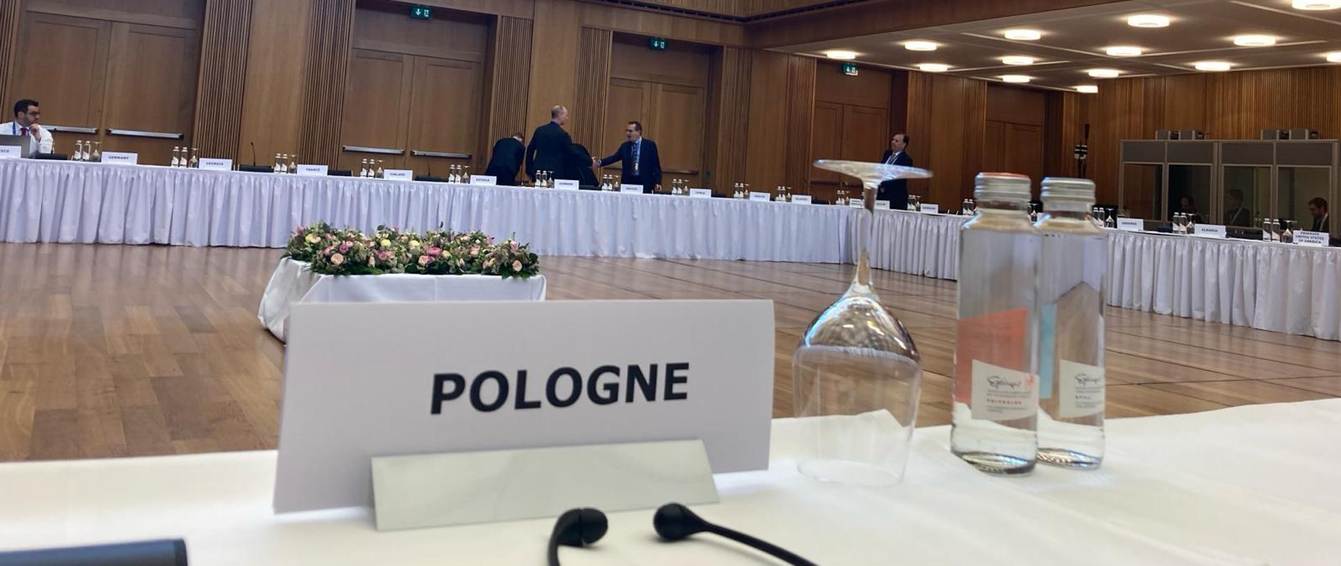 1494. sesja Komitetu Delegatów Ministrów w Vaduz (Liechtenstein).