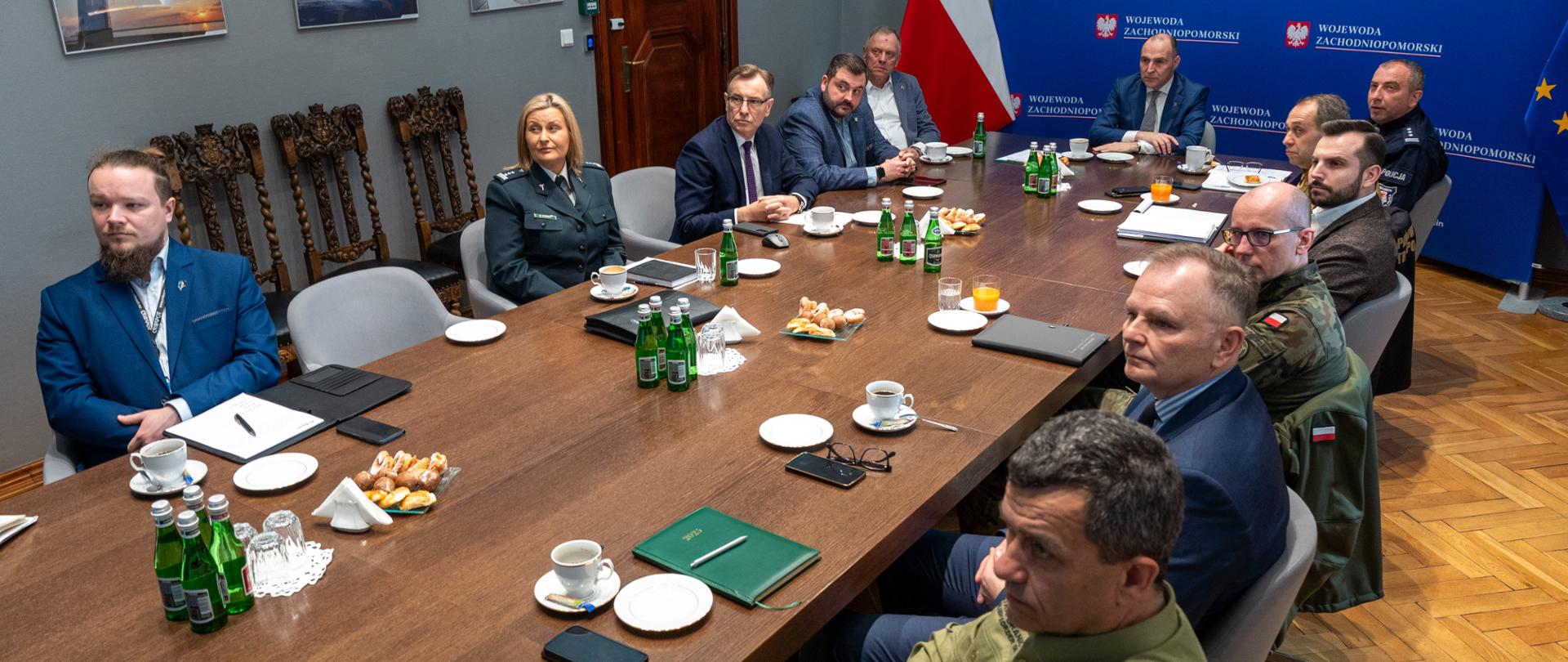 posiedzenie wojewódzkiego zespołu zarządzania kryzysowego 