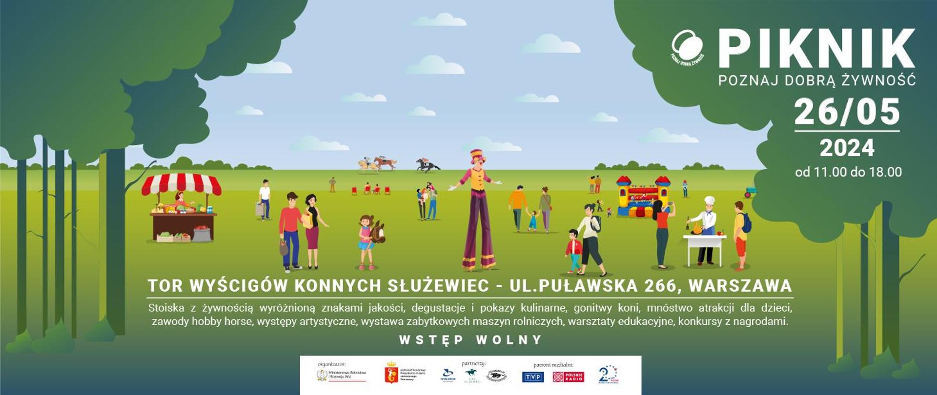 Grafika informacyjna Piknik PDŻ