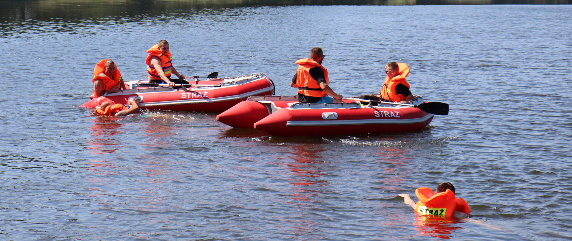 Ćwiczenia z ratownictwa wodnego na poziomie podstawowym