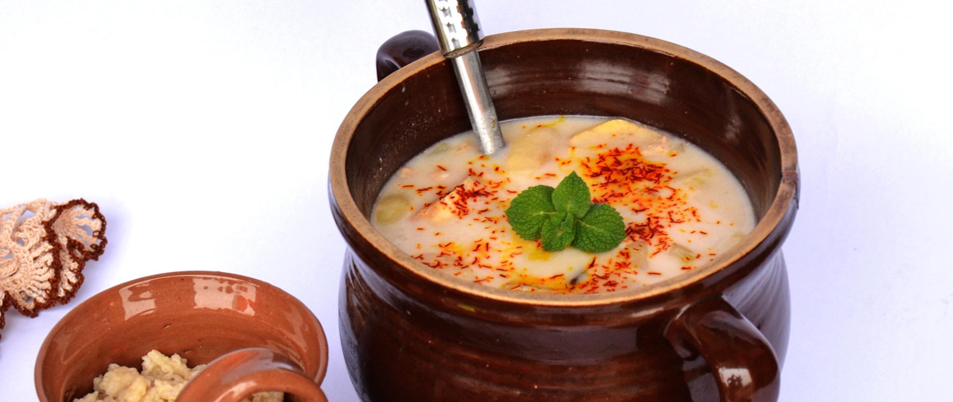 Zupa jabłkowa kisielica skierbieszowska