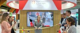 Apertura del stand nacional de Polonia en la Feria Internacional de Bogotá