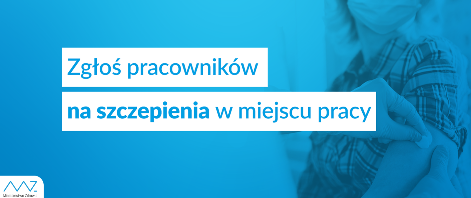 Zgłoś pracowników na szczepienie