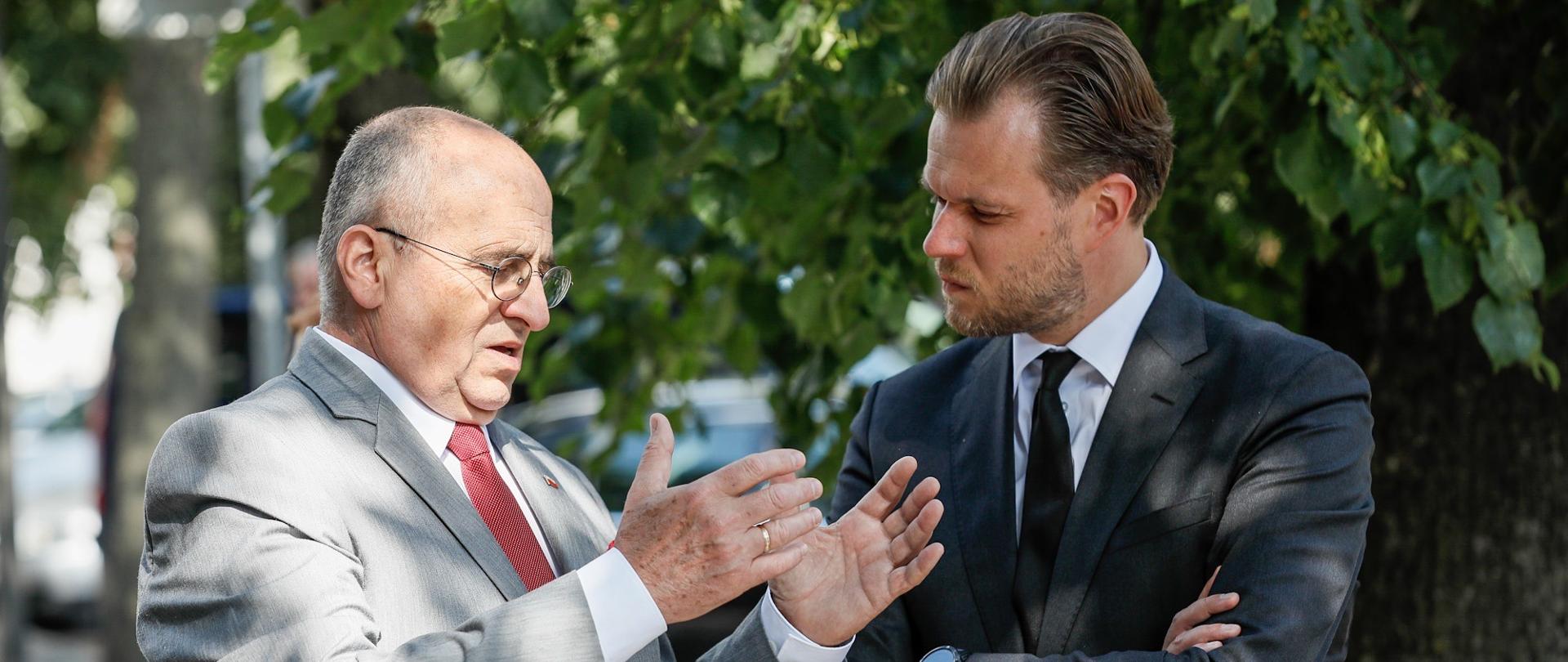 Minister Zbigniew Rau paid a visit to Lithuania
