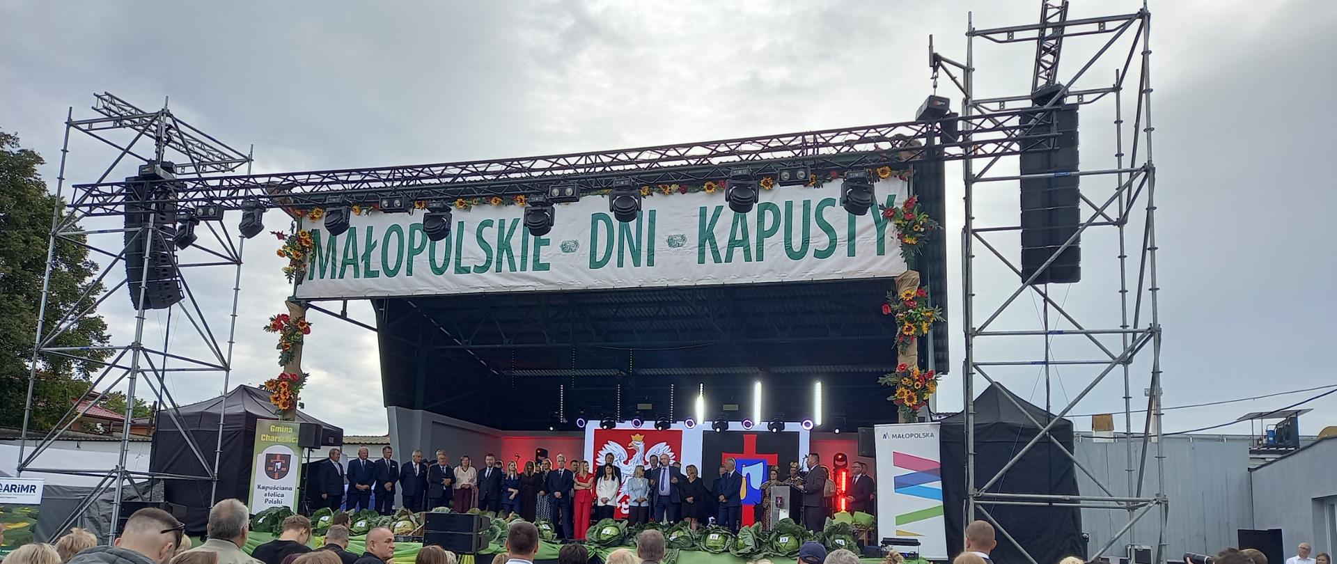 Oficjalne otwarcie Małopolskich Dni Kapusty w Charsznicy