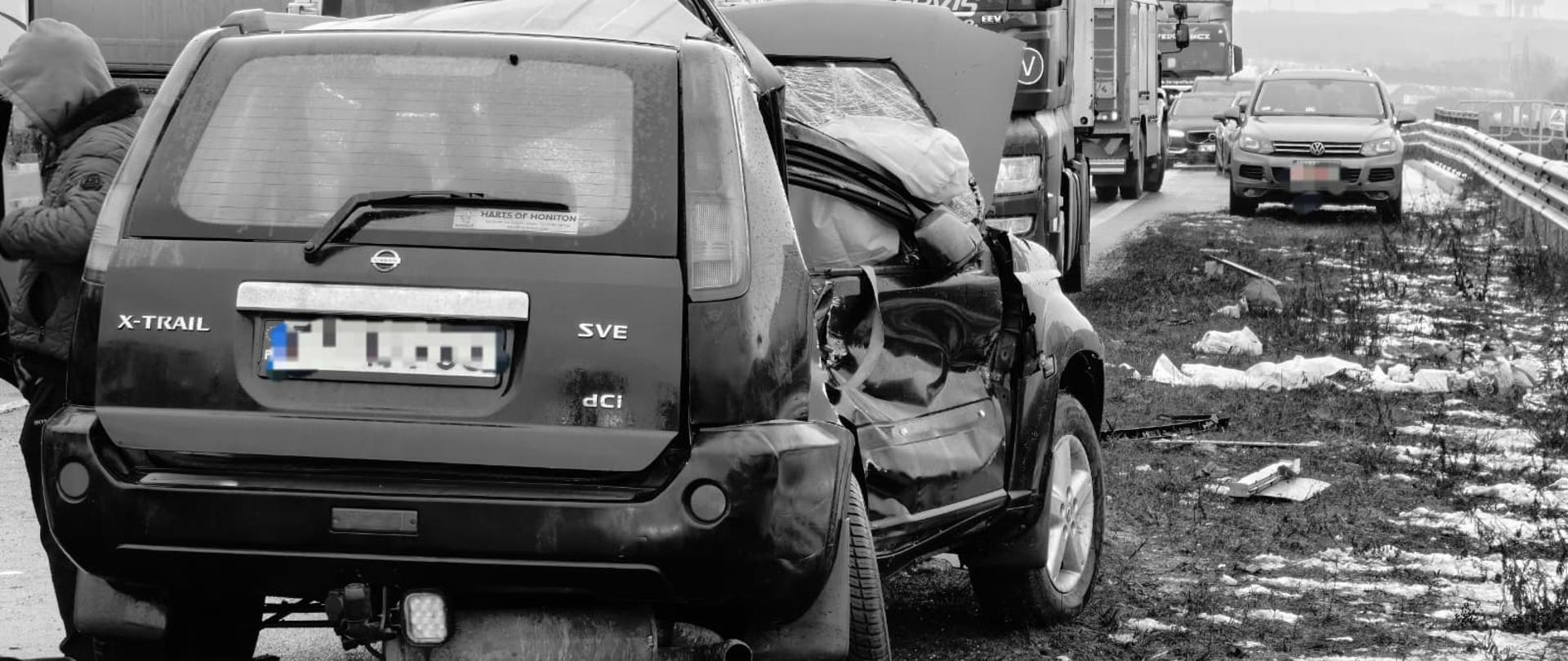 Karambol na drodze S3 – jedna osoba nie żyje