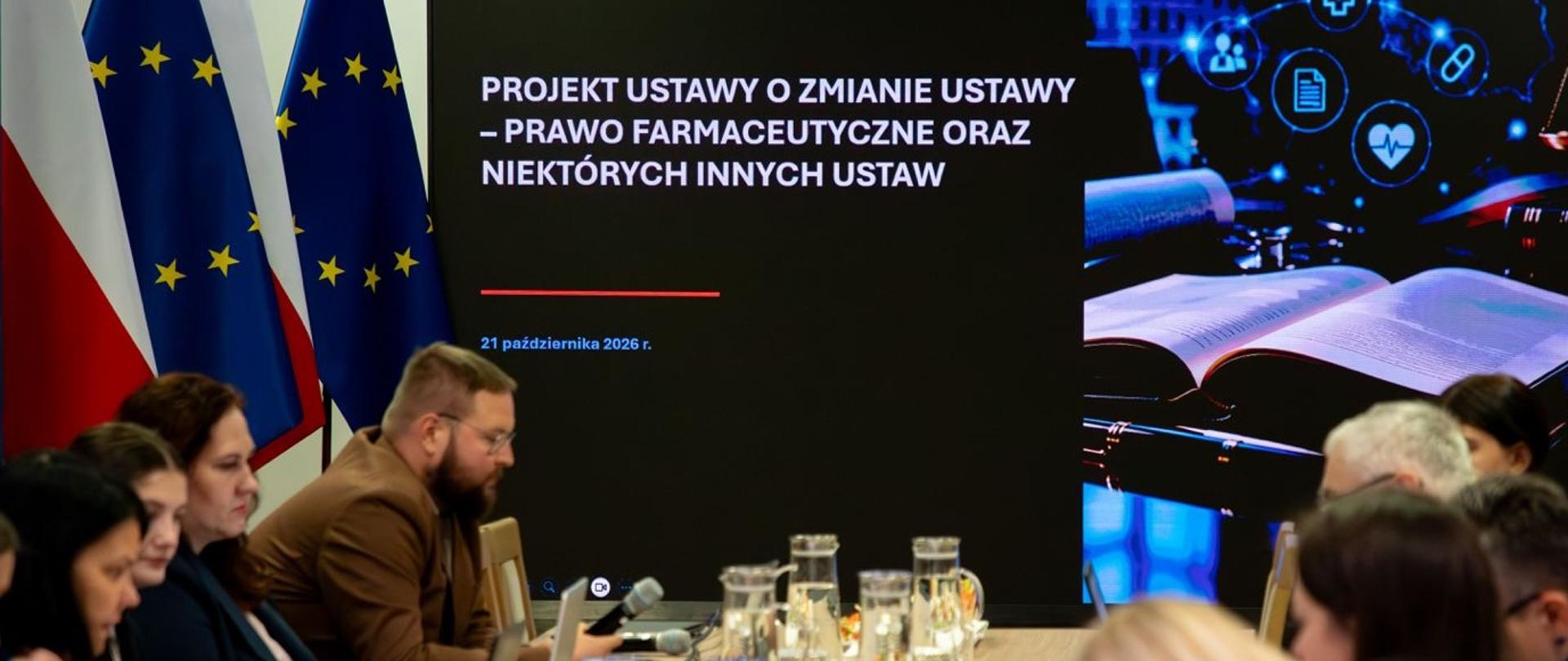 Ministerstwo Zdrowia projekt ustawy o zmianie ustawy – Prawo farmaceutyczne