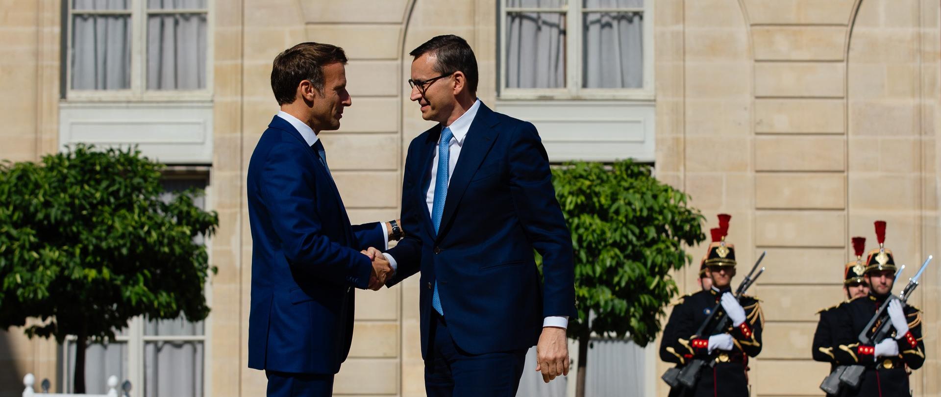 Wizyta Premiera Mateusza Morawieckiego w Paryżu