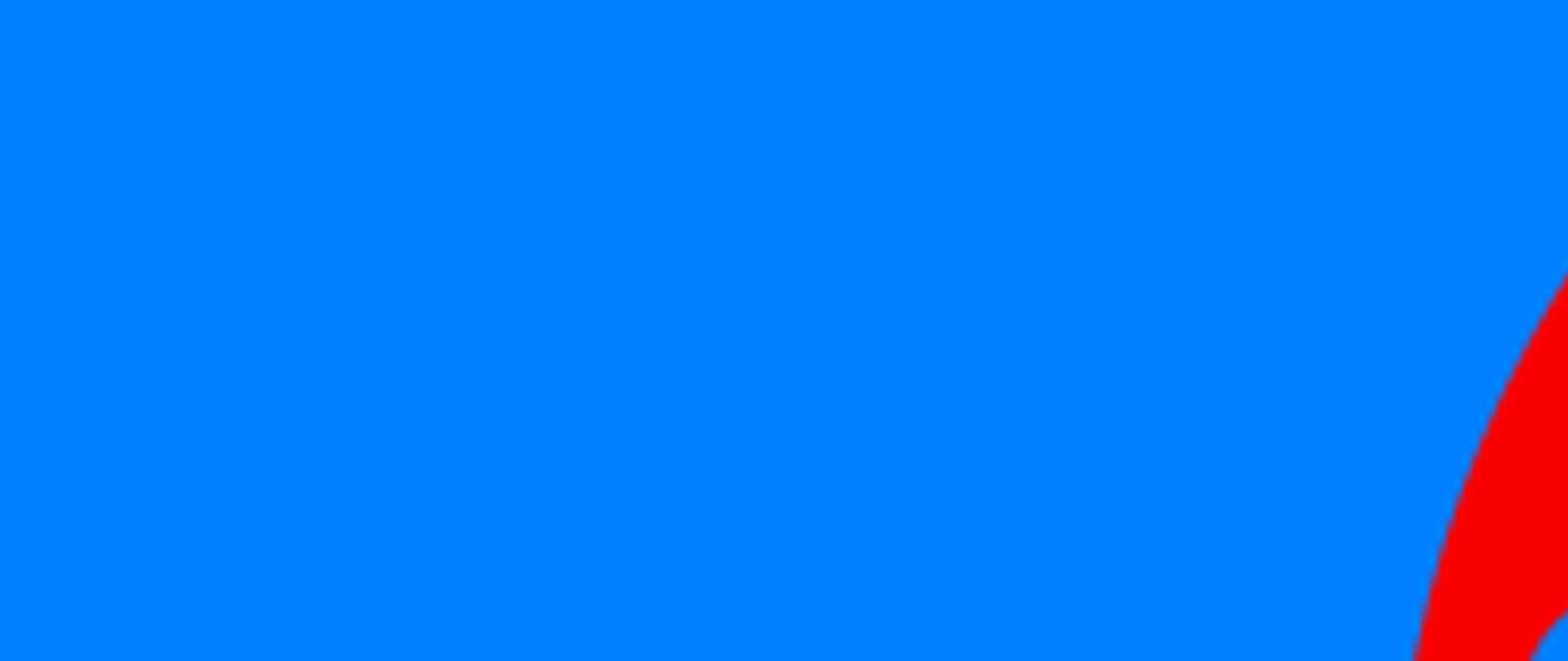 Logo Centralnej Rady Romów w Polsce - na niebiesko zielonym tle emblemat czerwonego koła 