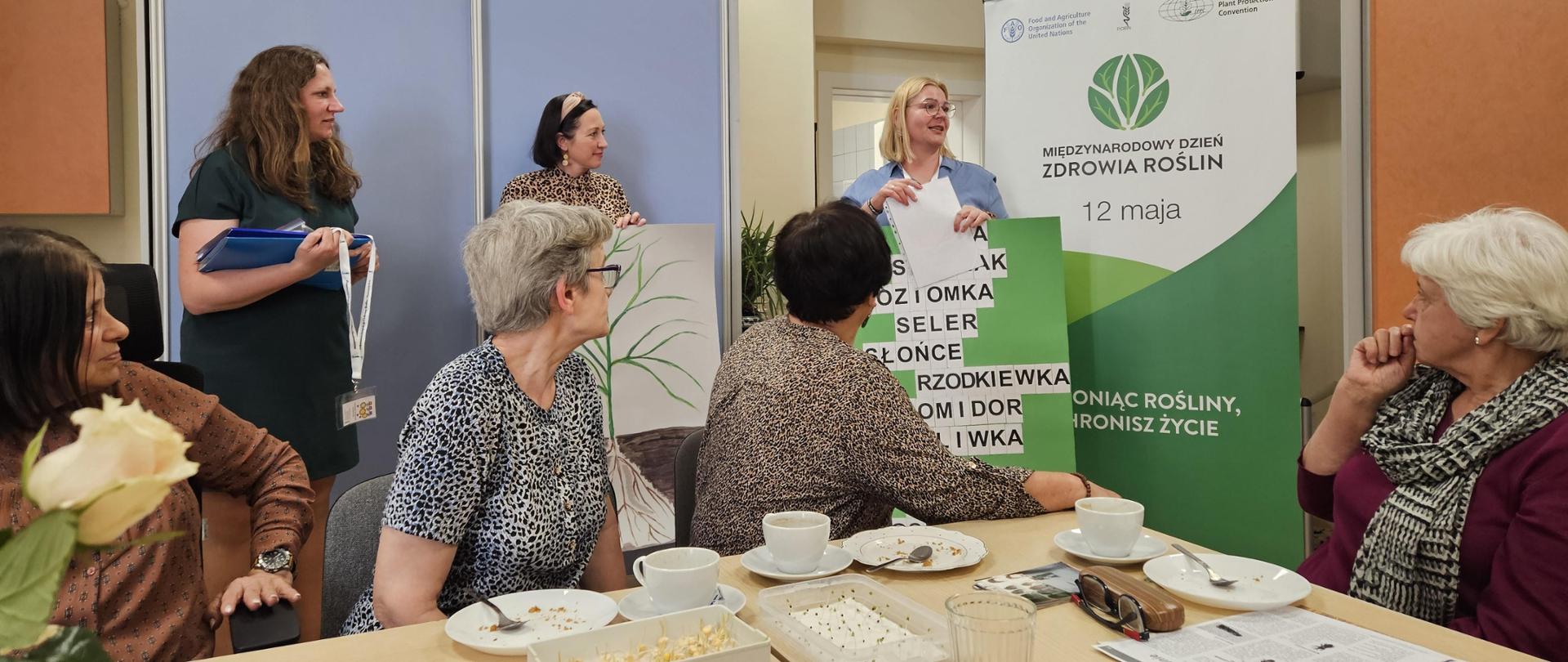 Spotkanie z działkowcami w laboratorium we Wrocławiu