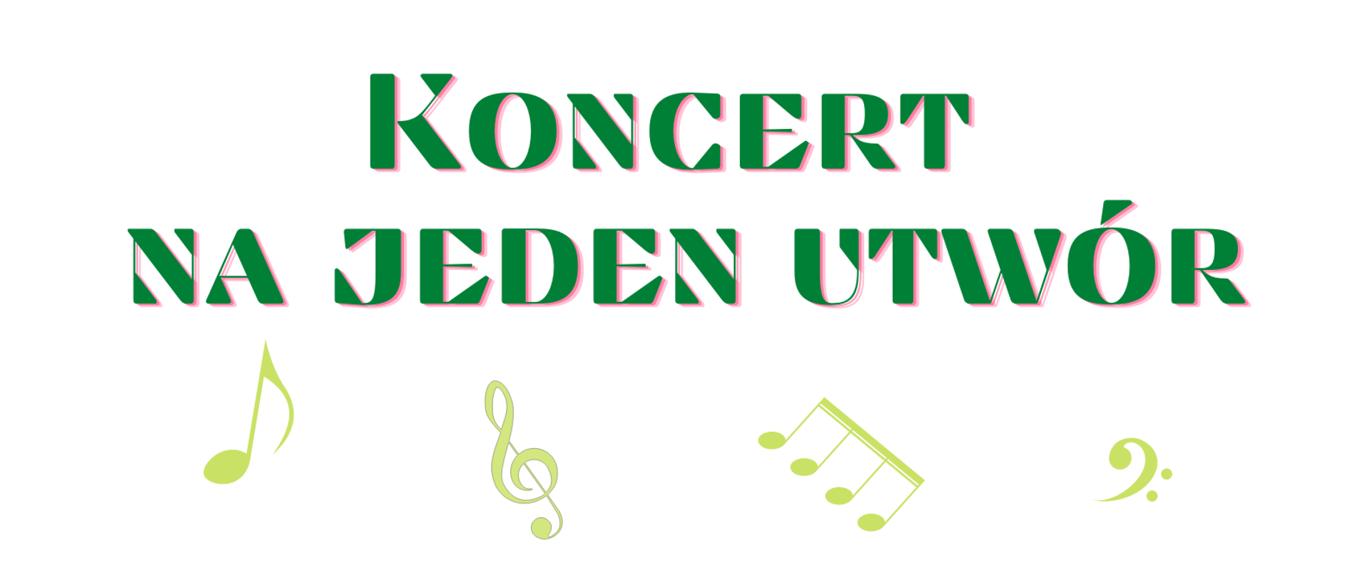 Ogłoszenie przedstawia informacje dot. popisu klasy fortepianu, odbywającego się 26 października o godz. 16:30 w sali koncertowej PSM. obraz przedstawia zielona klawiaturę i nuty. 