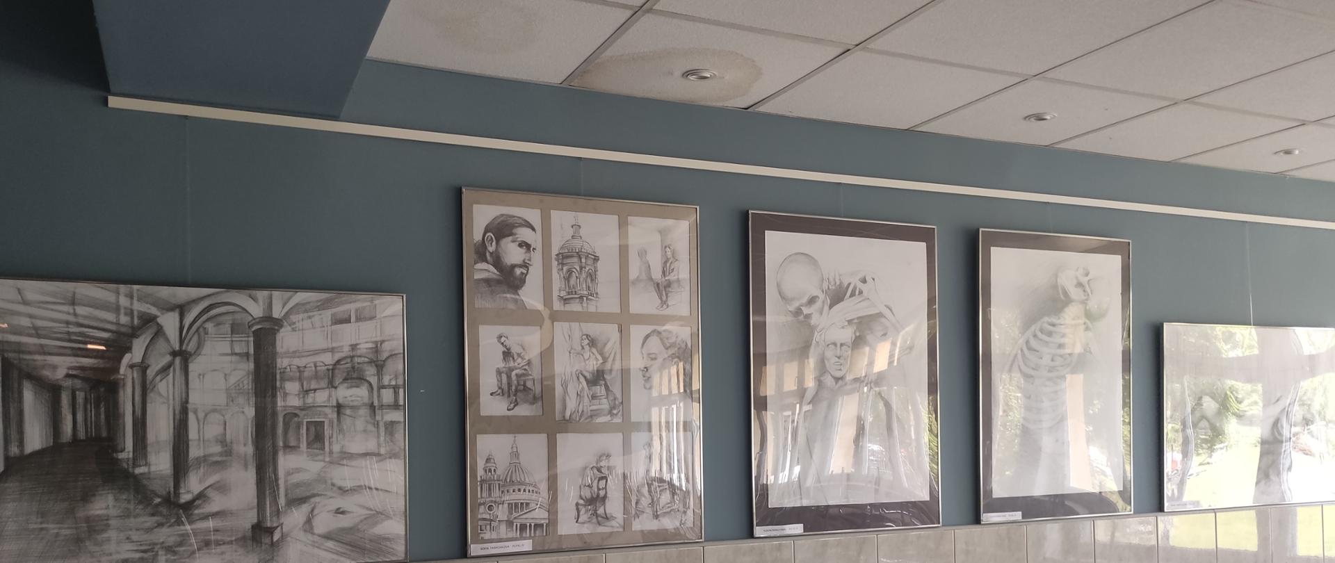 Zdjęcie z wystawy z Galerii bursy