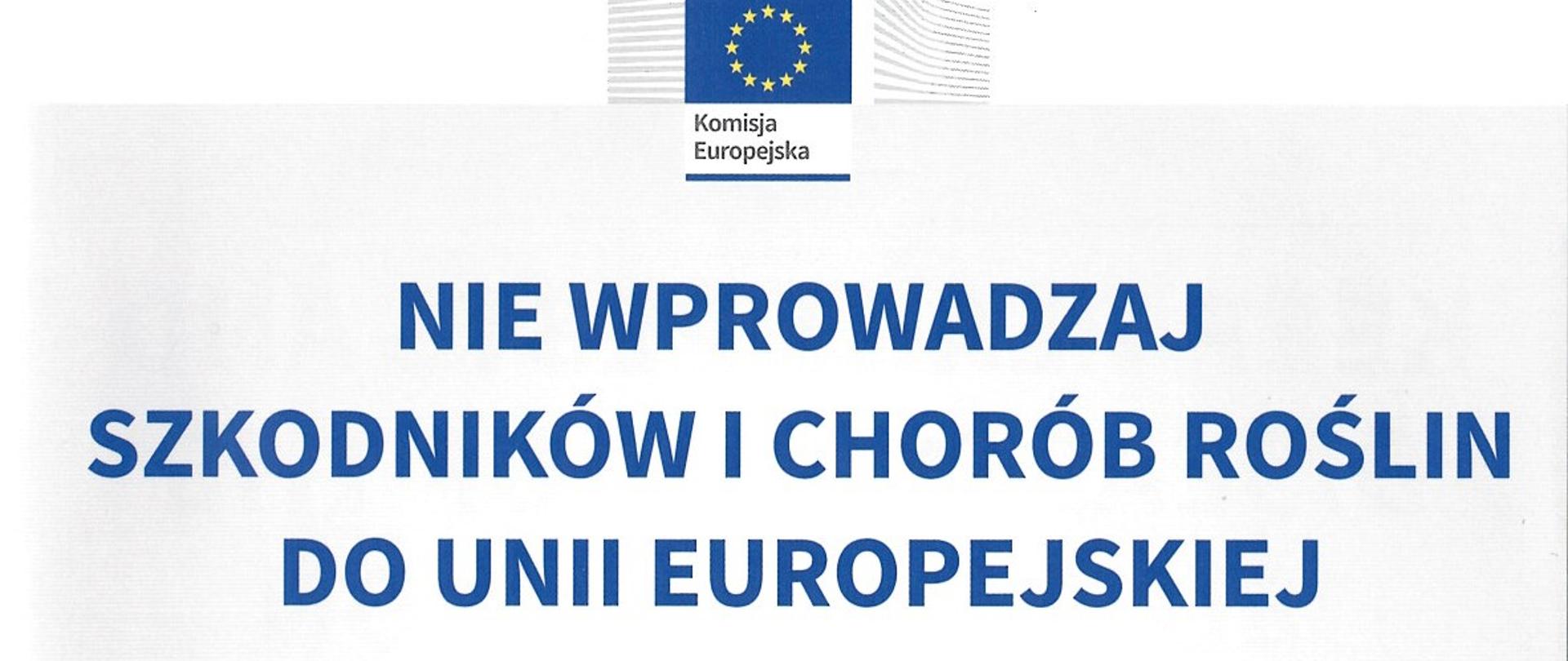 Ulotka w kolorach: szarym, czerwonym i granatowym, zawiera przekreślone jedną linią w kolorze czerwonym okrągłe symbole: rośliny doniczkowej, bukietu kwiatów, owoców i warzyw. Treść:
Nie wolno wwozić do Unii Europejskiej roślin, owoców, warzyw, kwiatów i nasion (z wyjątkiem bananów, orzechów kokosowych, daktyli, ananasów i durianów) bez świadectwa fitosanitarnego.
Świadectwo fitosanitarne nie jest potrzebne, w przypadku gdy rośliny, owoce, warzywa, kwiaty lub nasiona pochodzą z Liechtensteinu, ze Szwajcarii lub Zjednoczonego Królestwa (jedynie z Irlandii Północnej).
Świadectwo fitosanitarne jest wymagane, jeżeli rośliny, owoce, warzywa, kwiaty lub nasiona pochodzą z następujących terytoriów UE: Ceuta, Melilla, Wyspy Kanaryjskie, Gwadelupa, Gujana Francuska, Martynika, Majotta, Reunion, Saint-Barthélemy i Saint Martin. Dodatkowe informacje w języku angielskim po zeskanowaniu kodu QR umieszczonego w lewym dolnym rogu komunikatu.