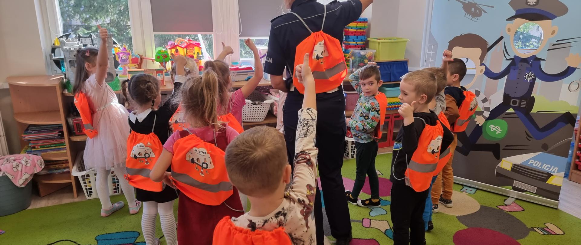 Chojnów - Pogadanka o bezpieczeństwie - 15.11.2023 r. - fot. Joanna Borkowska/GDDKiA