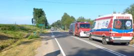 Wypadek drogowy w miejscowości Urzuty