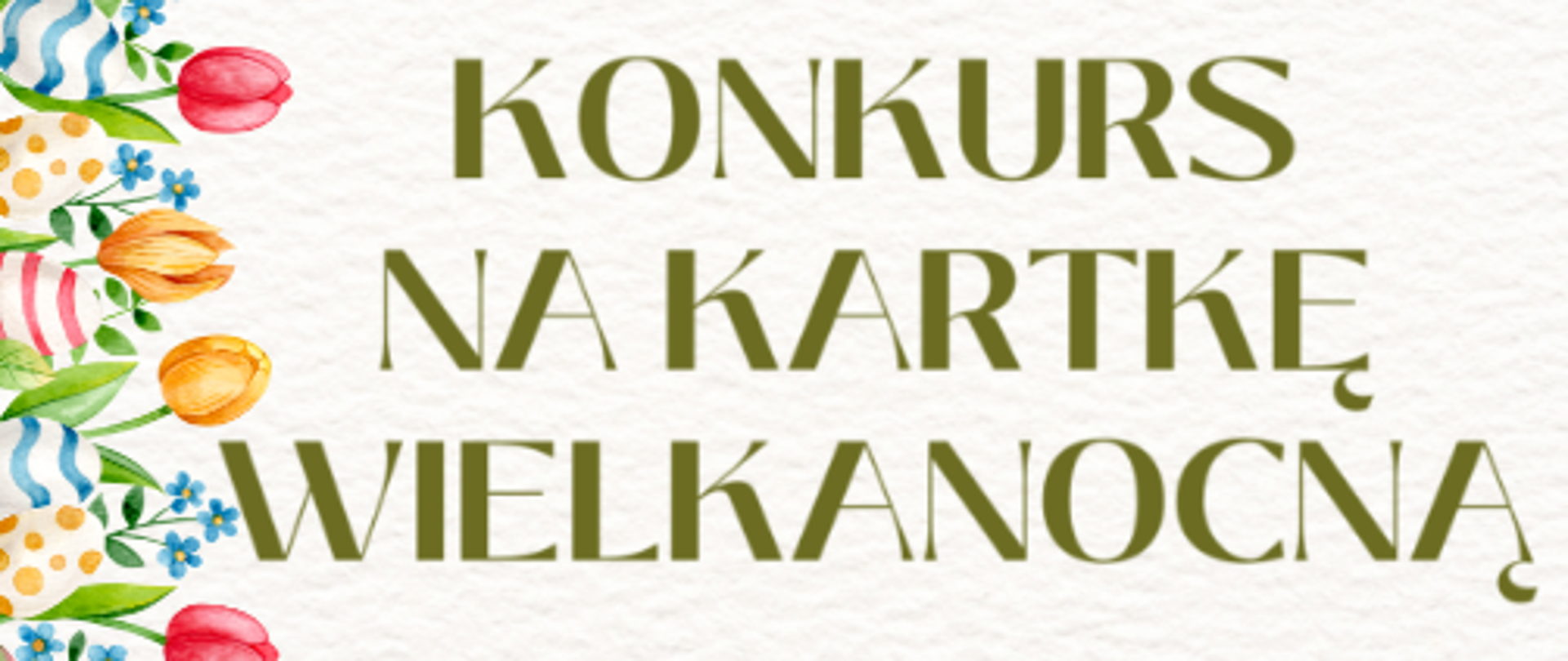 Konkurs na kartkę wielkanocną