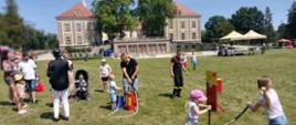 Festyn dla dzieci w Żaganiu - zabawy z hydronetką