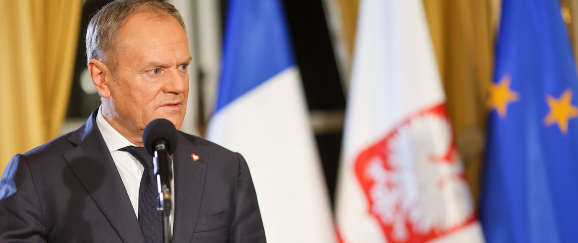 Prime Minister Tusk in Paris