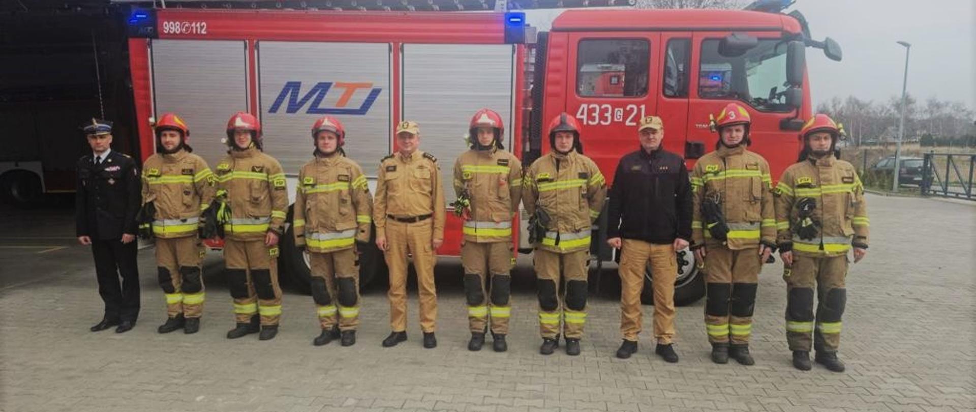 Wizytacja Pomorskiego Komendanta Wojewódzkiego