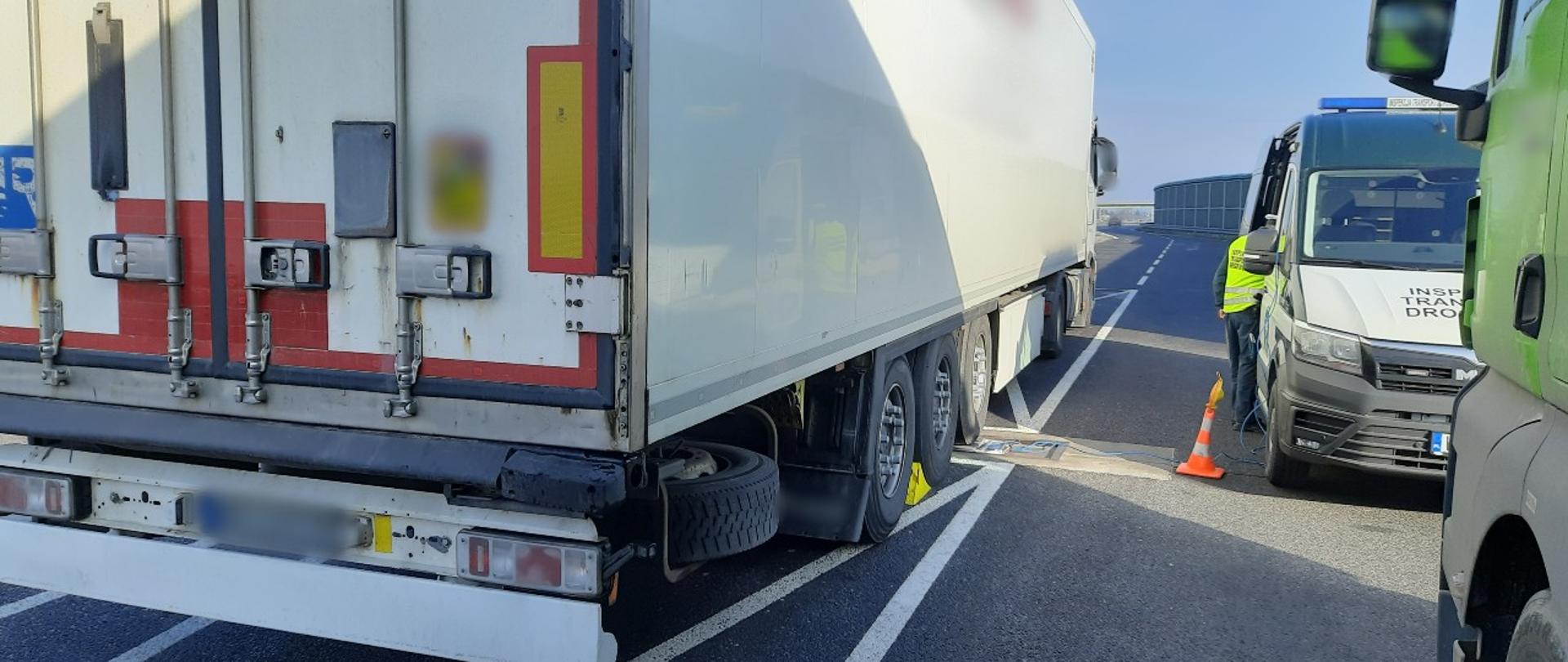 Za duże naciski osi napędowych